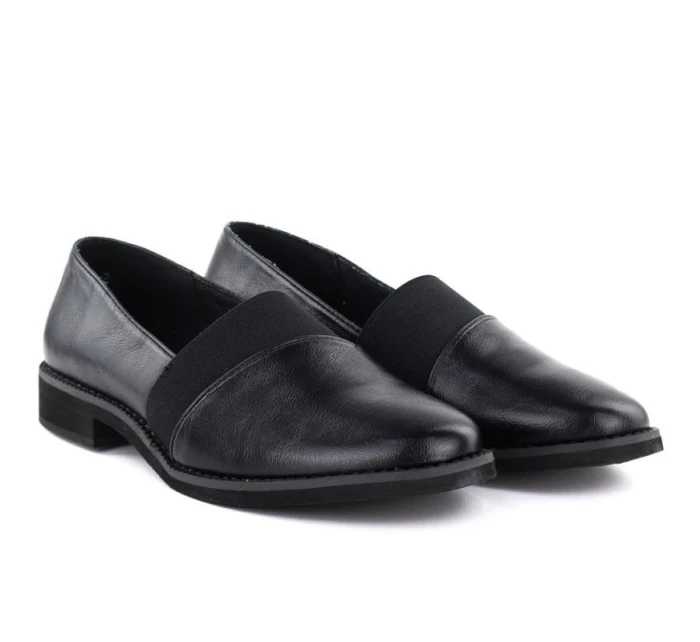 Dámské černé polobotky Jezzi RMR25128