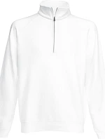 Fruit of the Loom Premium Zip Neck Sweat Mikina s 1/4 zipem 16.2032 white