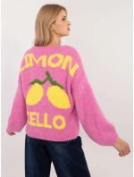 Jumper MI SW 2108.92 růžový Jumper MI SW 2108.92 růžový