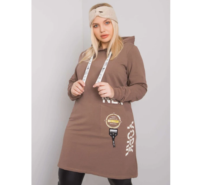 Tunika RV TU 7221.80P hnědá