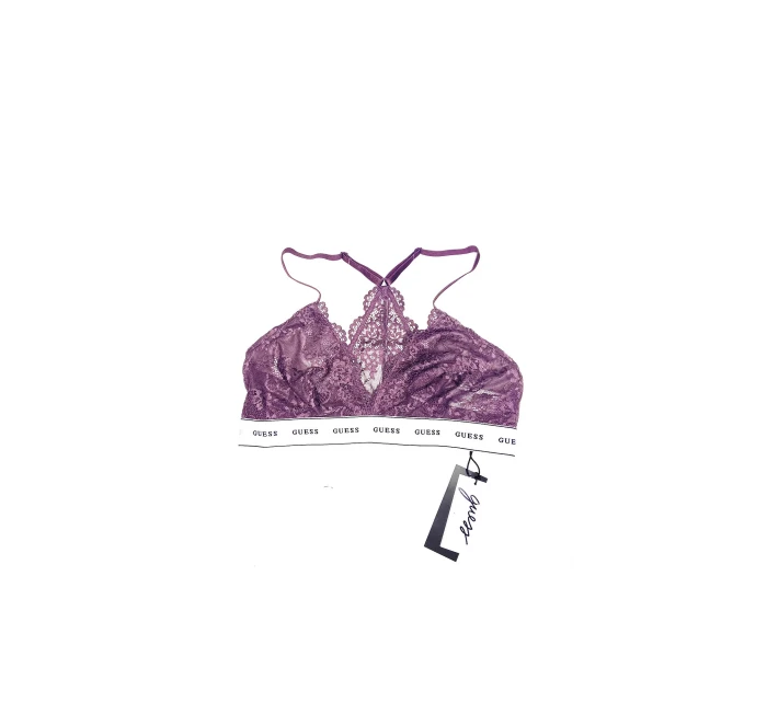 Dámská krajková podprsenka - O97C02PZ01C- G4S5 - Fialová - Guess