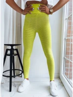 Dámské legíny HEALTHKICK žluté FashionStreet UY1474 Dámské legíny HEALTHKICK žluté FashionStreet UY1474