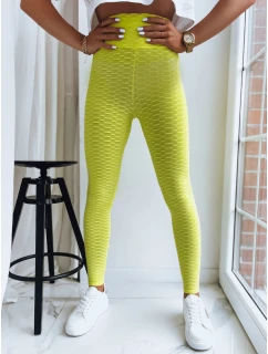 Dámské legíny HEALTHKICK žluté FashionStreet UY1474