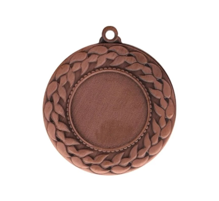 Bronzová medaile s prostorem pro emblém 25 mm - ocelová medaile