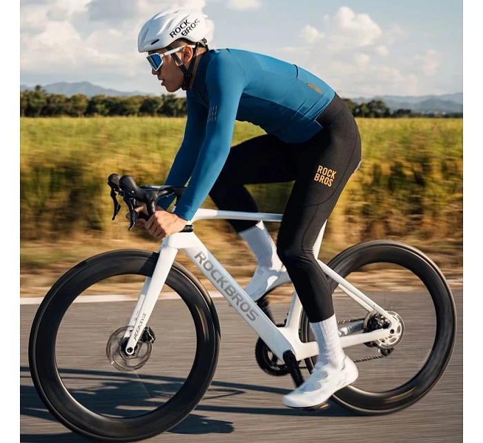 Rockbros YDWT020 Cyklistická bunda Diamond podzim/zima velikost XS - modrá