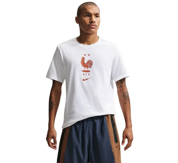 Pánské fotbalové tričko bílé 100 pánské model 22099019 - NIKE Pánské fotbalové tričko bílé 100 pánské model 22099019 - NIKE