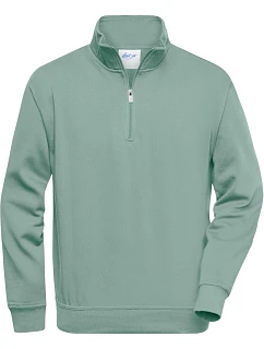JN Pracovní mikina s 1/4 zipem 02.0 green model 22529047 - Daiber