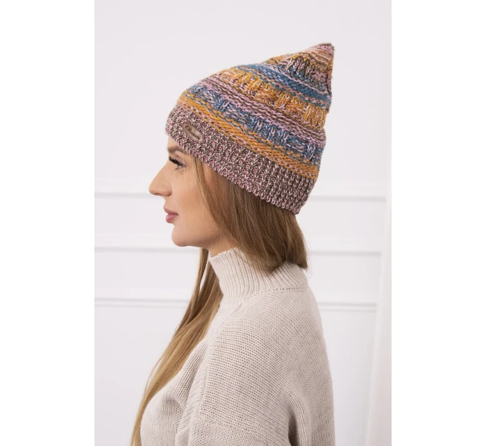 Fleecová čepice Patrycja K254 model 18750901 - K-Fashion Fleecová čepice Patrycja K254 model 18750901 - K-Fashion