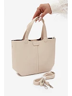 Béžová taška z umělé kůže model 22220925 - Flora&Co Béžová taška z umělé kůže model 22220925 - Flora&Co