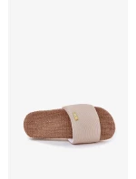 Dámské pantofle Big Star – béžové Dámské pantofle Big Star – béžové