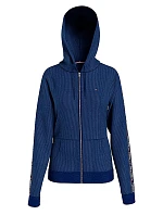 Dámská velurová mikina s kapucí UW0UW03219-DW5 - Tommy Hilfiger