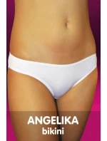 Dámské kalhotky Angelika 2PACK Bílá - Funny day