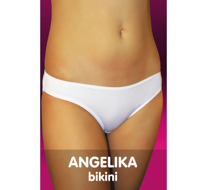 Dámské kalhotky Angelika 2PACK Bílá - Funny day