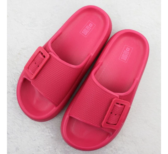 Dámské nazouváky / žabky RR274A583 Tmavě růžová - Big Star