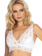 Dámská podprsenka Gizela white - ROZA