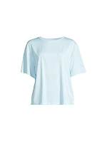 Dámské tričko CASALL Laser Mesh Tee, modrá barva Dámské tričko CASALL Laser Mesh Tee, modrá barva