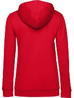 B&C #Hoodie /women Dámská mikina s kapucí 01.W04W red B&C #Hoodie /women Dámská mikina s kapucí 01.W04W red
