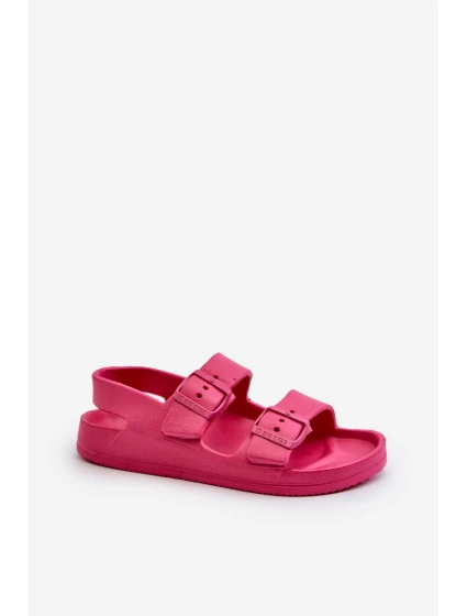 Dětské Lehké Žabky S BIG STAR Fuchsie model 21651526 - Big Star Shoes Dětské Lehké Žabky S BIG STAR Fuchsie model 21651526 - Big Star Shoes