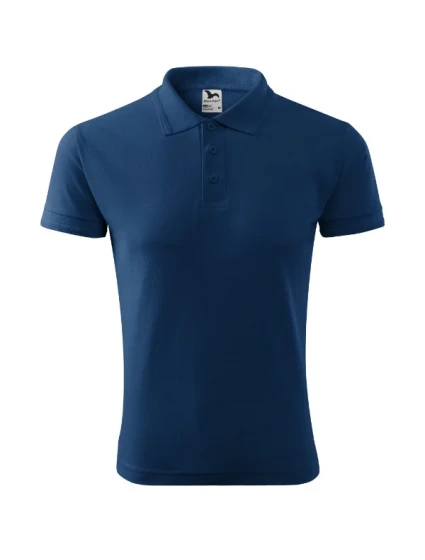 Pique Polo polokošile pánská půlnoční modrá