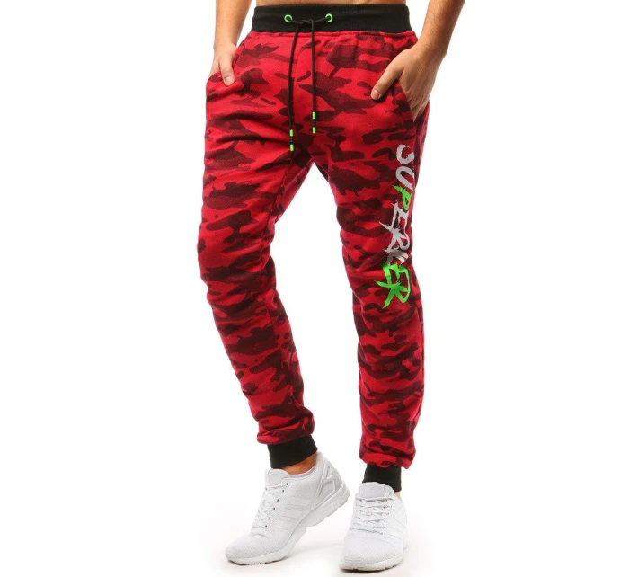 Pánské červené teplákové kalhoty moro FashionStreet UX3514