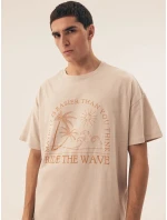 Pánské pyžamo 42604 Sand - HENDERSON