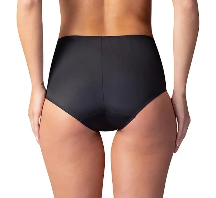 Dámské stahovací kalhotky FLAT TUMMY EFFECT MIDISLIP - BELLINDA - černá