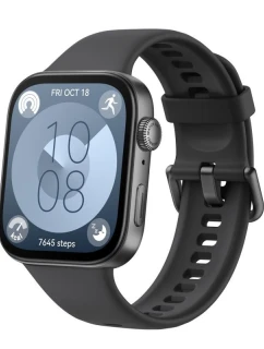 Huawei WATCH Fit 3 4,62 cm (1,82") AMOLED Digital 408 x 480 px Dotykový displej Černá Wi-Fi GPS