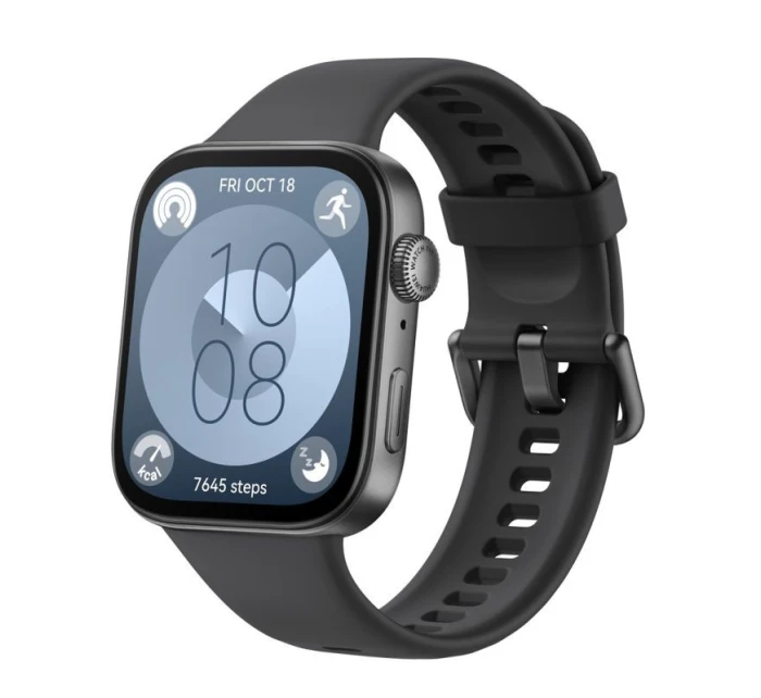 Huawei WATCH Fit 3 4,62 cm (1,82") AMOLED Digital 408 x 480 px Dotykový displej Černá Wi-Fi GPS Huawei WATCH Fit 3 4,62 cm (1,82") AMOLED Digital 408 x 480 px Dotykový displej Černá Wi-Fi GPS