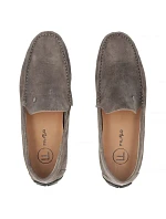 Pánské kožené mokasíny polobotky model 22061132 - FILIPPO Pánské kožené mokasíny polobotky model 22061132 - FILIPPO