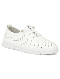 Dámské kožené ažurové polobotky Filippo DP7671