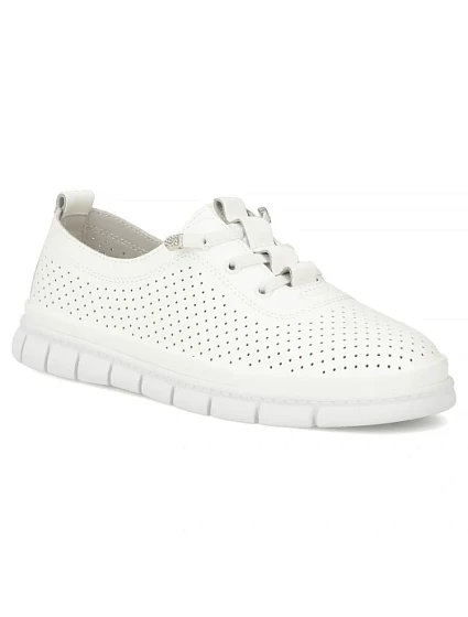 Dámské kožené ažurové polobotky Filippo DP7671