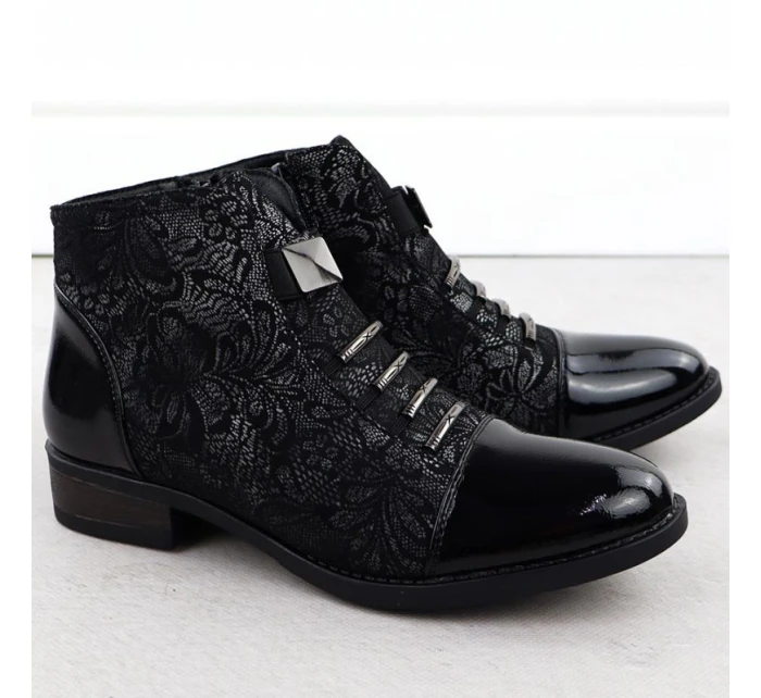 Dámské boty s černé model 22014901 - Sabatina