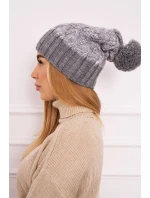Milano fleecová čepice K203 grey model 18749921 - K-Fashion Milano fleecová čepice K203 grey model 18749921 - K-Fashion