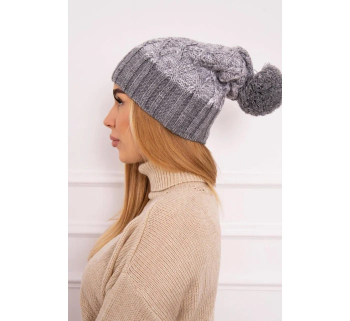 Milano fleecová čepice K203 grey model 18749921 - K-Fashion Milano fleecová čepice K203 grey model 18749921 - K-Fashion