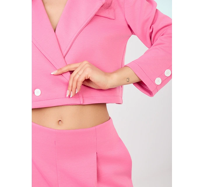 Spodnie dresowe IT DR model 22067026 ciemny różowy - FPrice Spodnie dresowe IT DR model 22067026 ciemny różowy - FPrice