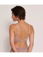 Dámská podprsenka EVER Infused Aloe P - FOGGY MAUVE - tělová 6116 - SLOGGI