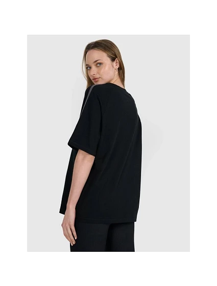 Dámské tričko oversize s potiskem model 21816638 - 4F