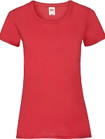 Fruit of the Loom Lady-Fit Valueweight T Dámské tričko 16.1372 red