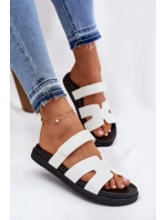 Dámské Pantofle S  Bílé model 21697767 - VINCEZA