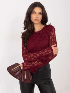 Bluzka IT BZ model 21807975 bordowy - FPrice