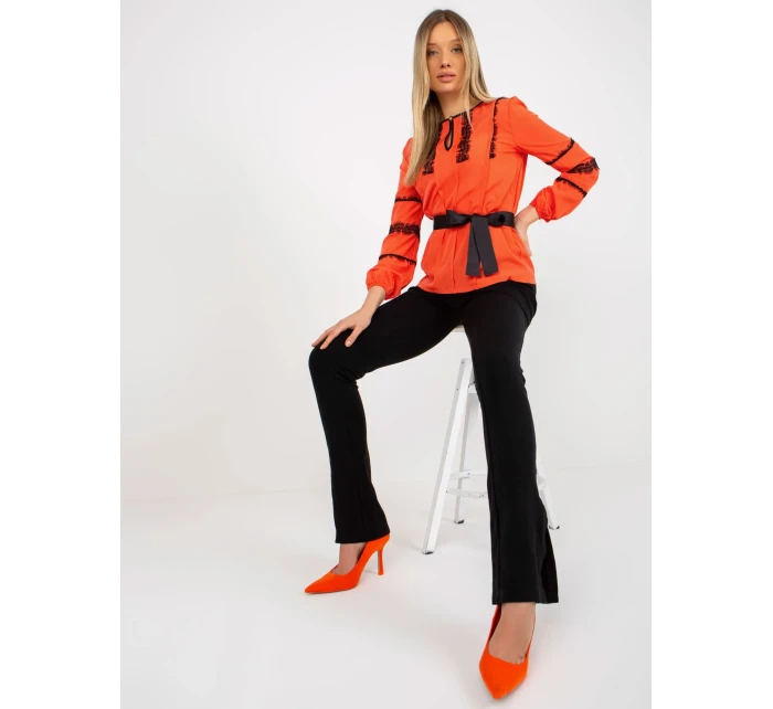 Dámská halenka LK BZ model 18309912 oranžová - FPrice