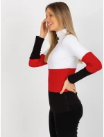 Dámská halenka RV BZ 8465 1.14P červená - FPrice Dámská halenka RV BZ 8465 1.14P červená - FPrice