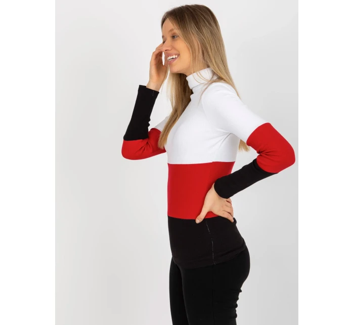 Dámská halenka RV BZ 8465 1.14P červená - FPrice Dámská halenka RV BZ 8465 1.14P červená - FPrice