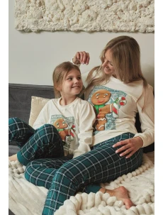 Pyžamo Cornette 671/347 Cookie long/r S-2XL dámské