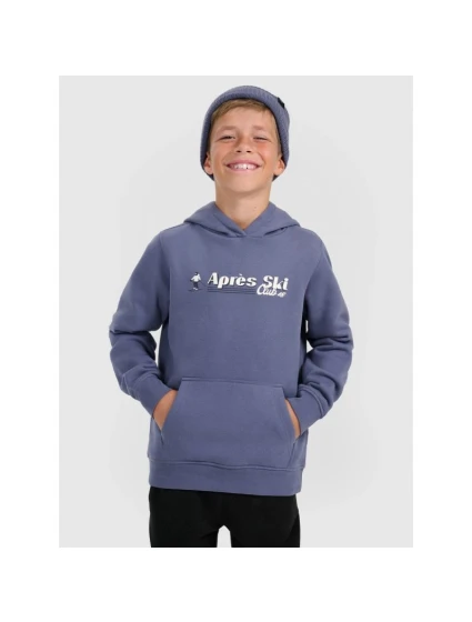 Chlapecká mikina s kapucí 4F 4FJRAW25TSWSM2416-32S