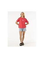 Tričko RIP CURL Icons Of Surf Relaxed Tee, červené
