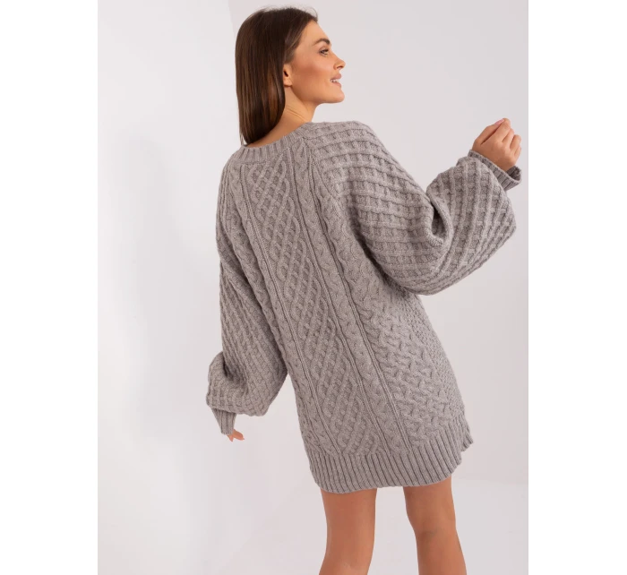 Sweter AT SW  szary model 18884828 - FPrice