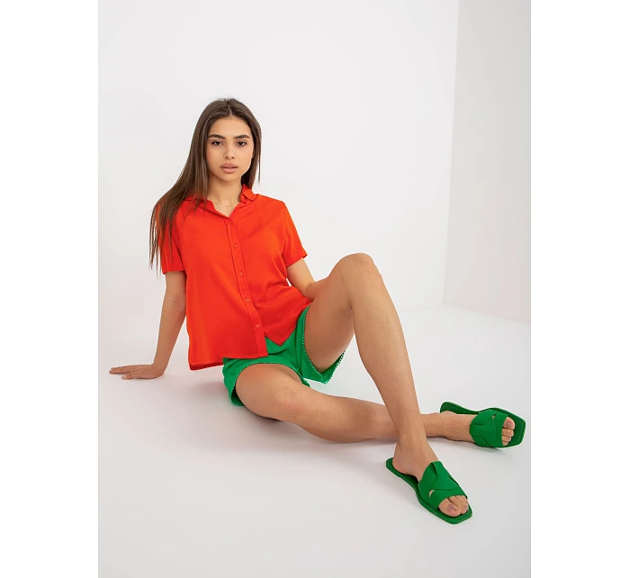 Bluzka model 22087374 pomarańczowy - FPrice