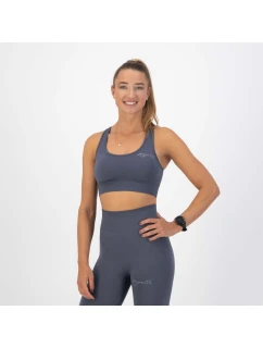 Sportovní podprsenka Rogelli TRINITY grey M