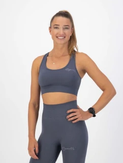 Sportovní podprsenka Rogelli TRINITY grey M